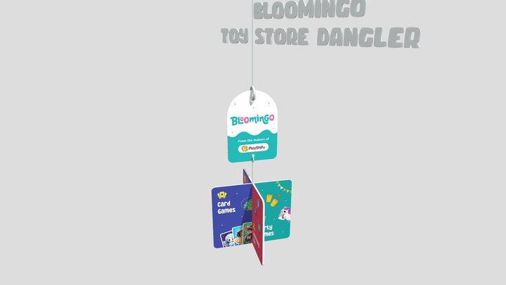 Toy Store Dangler – VM concept 3D Model