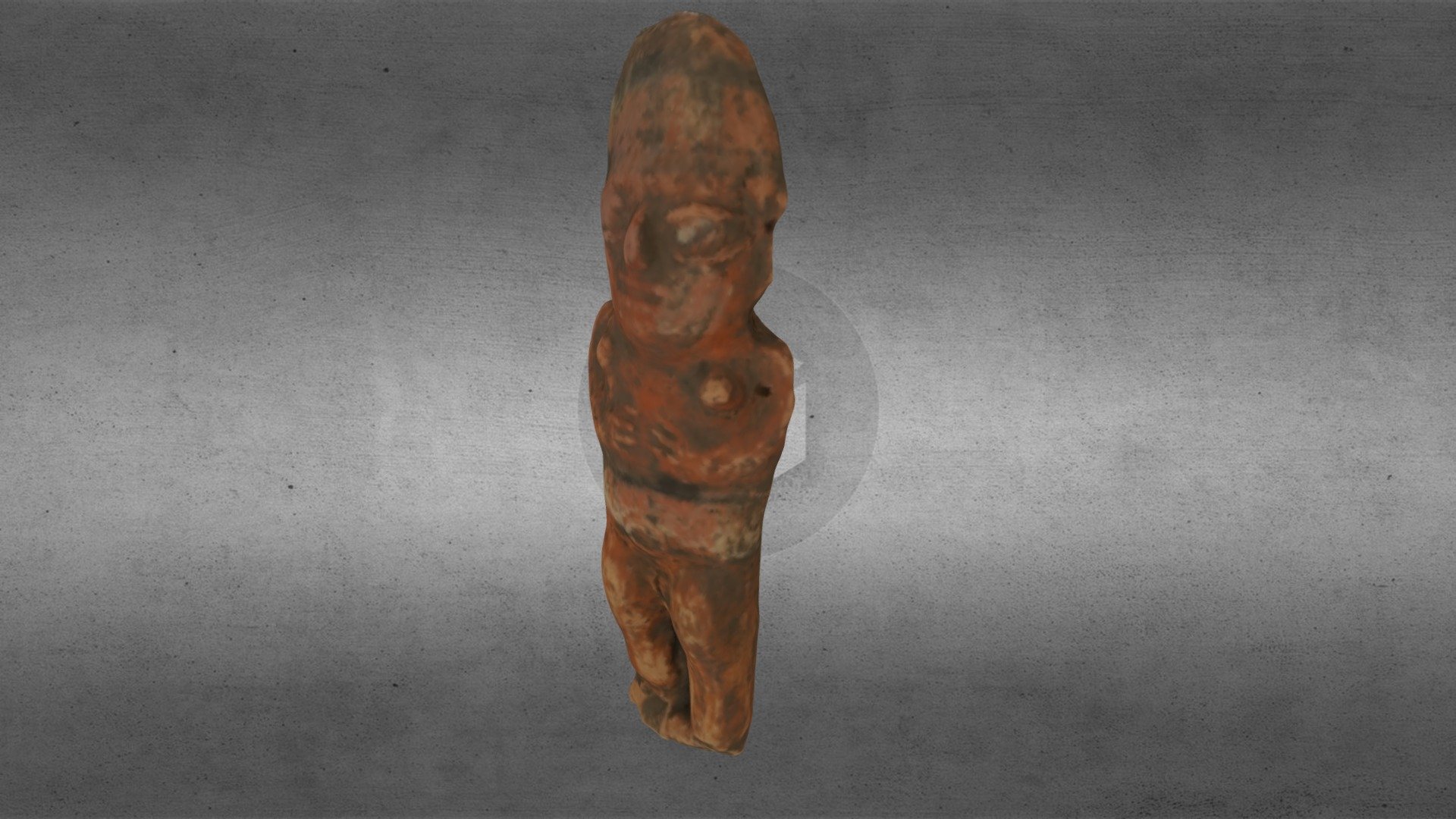 Escultura de cerámica estilo Wari