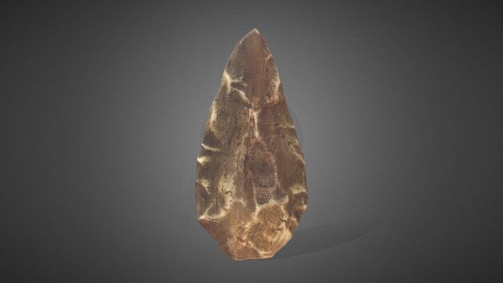 Reproducción de un Bifaz 3D Model