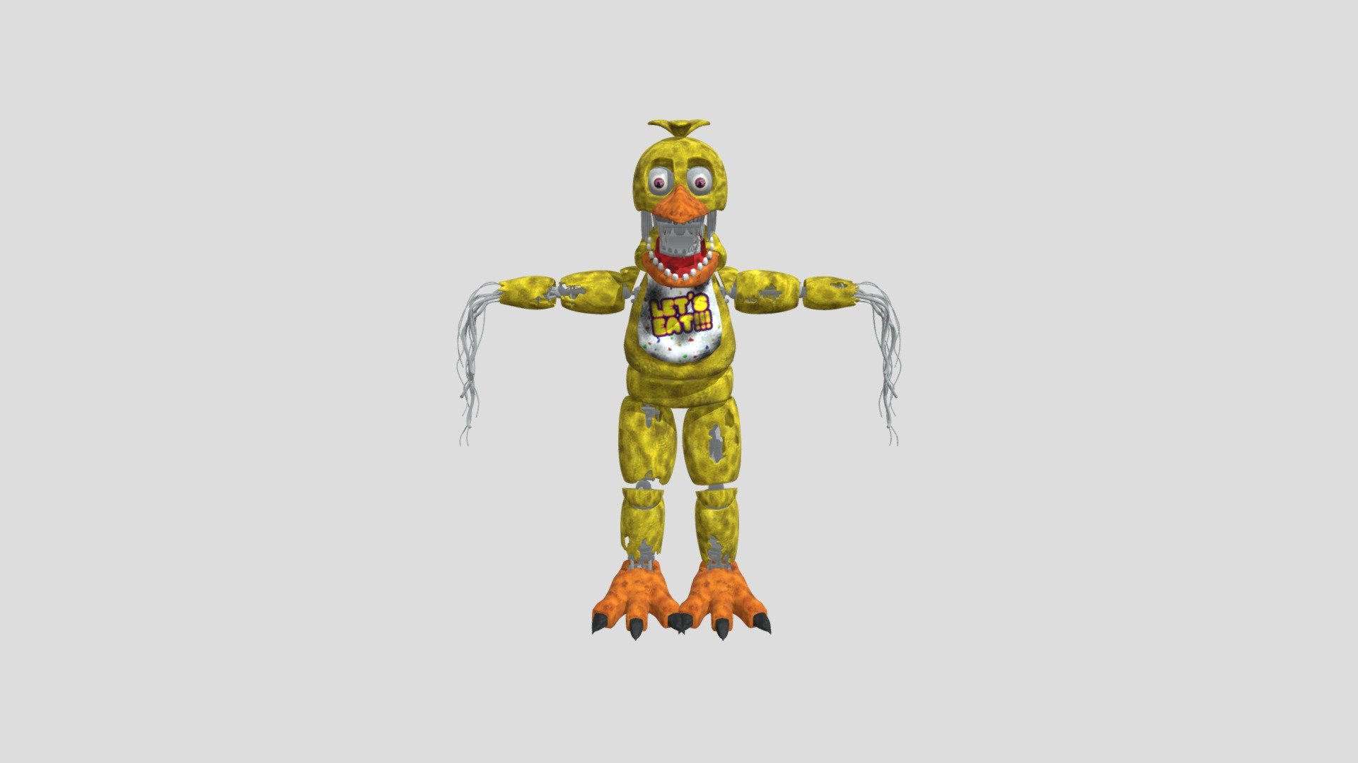 Withered Chica By Thudner Ddqetqk EEVEE