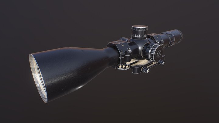 Sniper Scope 3D Model