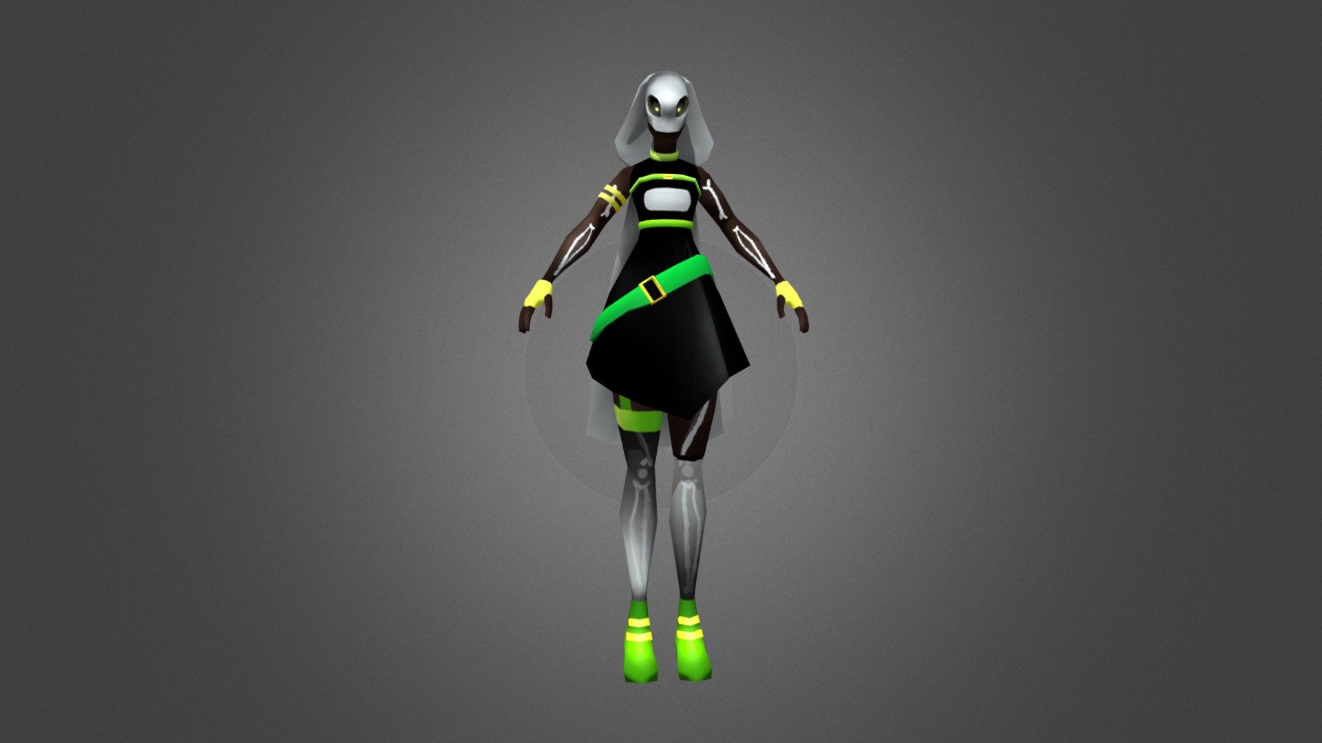 Grimm Reaper - Original Character Model