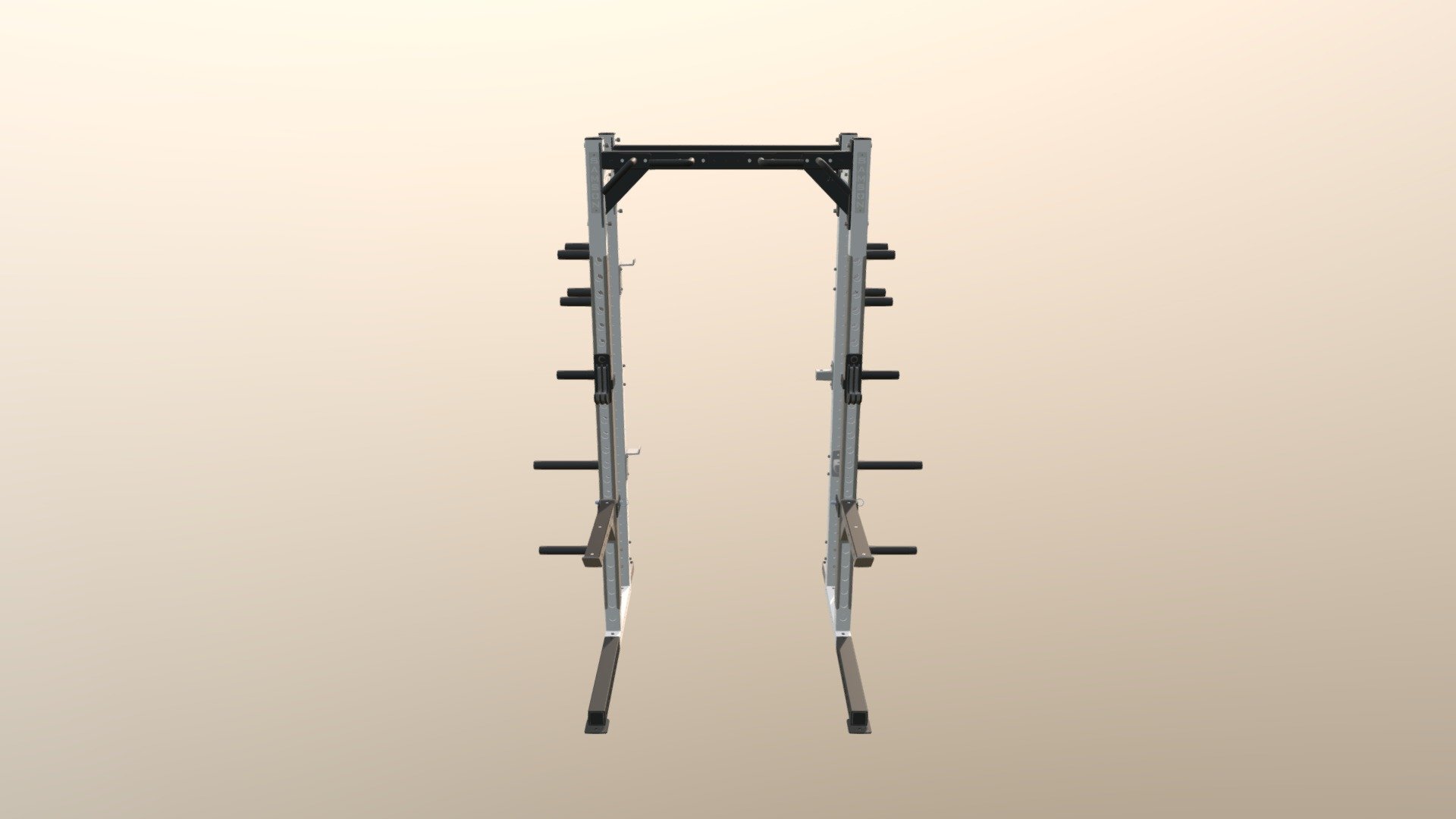 Half Rack 2 0 Graphics W Weight Horns - 3D model by samsonequipment ...