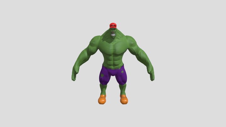 Hulk 3D Model