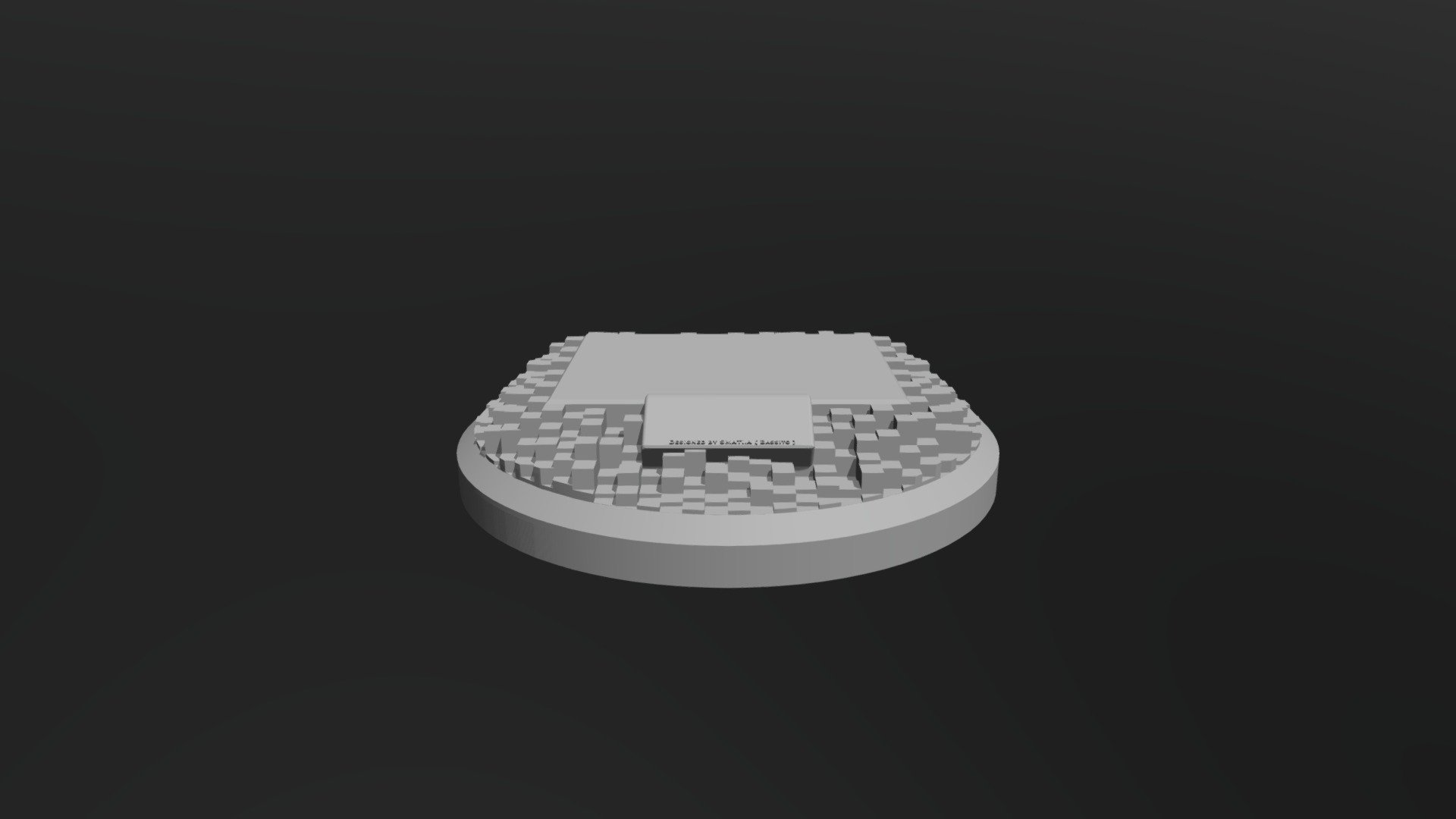 Figurine Base Podium style