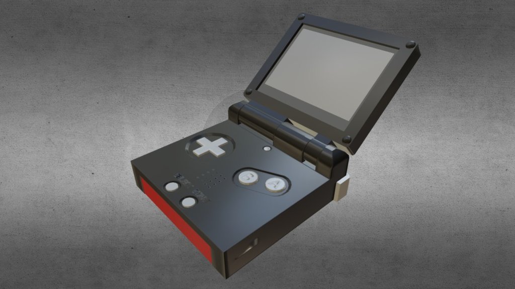 Gameboy - 3D model by Cameron Pink (@cameronpink) [819c8ac] - Sketchfab