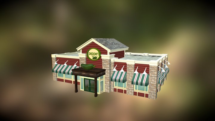 Pepper's Restaurant 3D Model