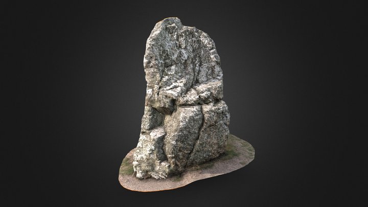 Megalith from Saint-Just 3D Model