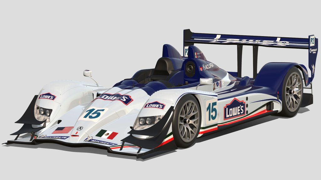 2008 Acura #15 Lowe's Fernandez ARX-01b