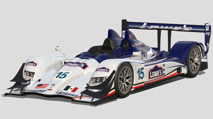 2008 Acura #15 Lowe's Fernandez ARX-01b – Gratis 3D-model STL