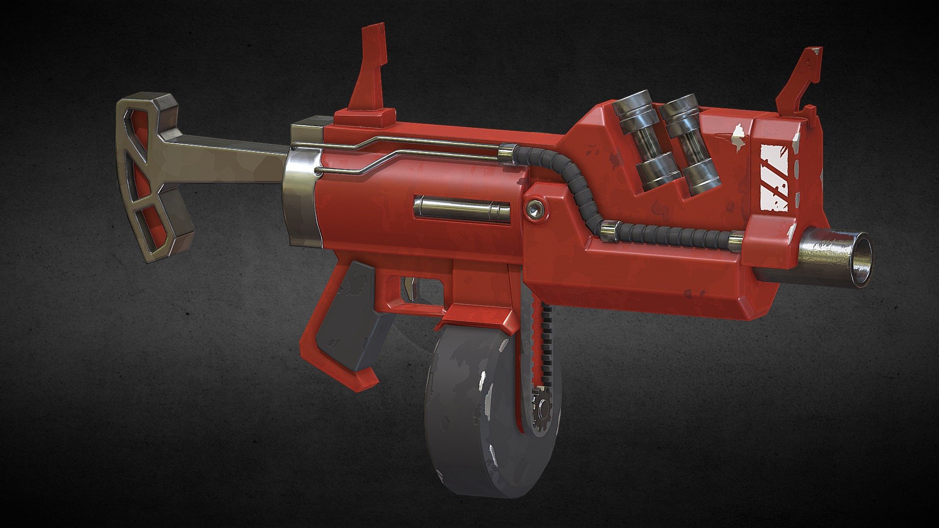 Hydraulic Gun Fortnite Fanart