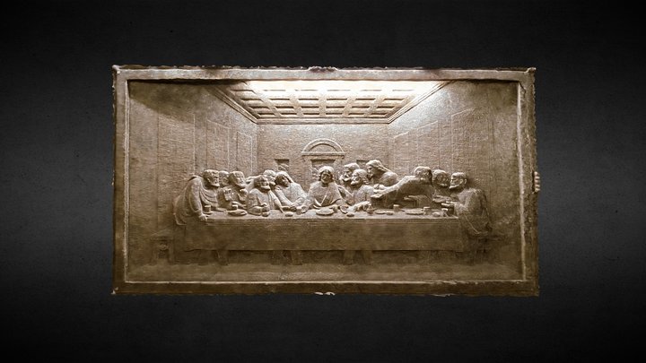 The Last Supper in the Chapel of St. Kinga 3D Model
