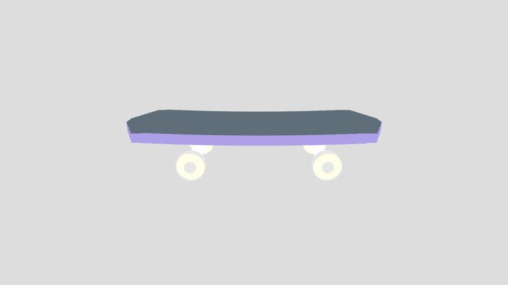 skateboard 3D Model