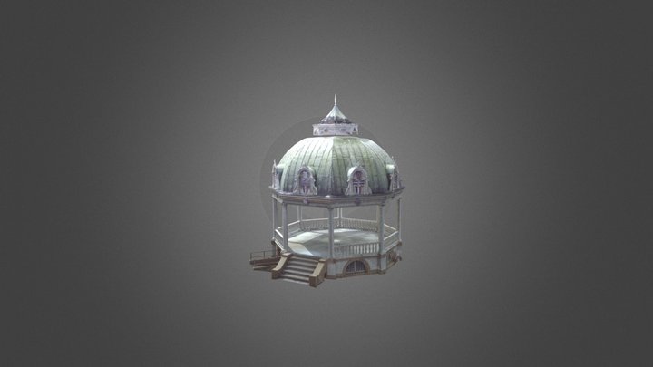Iolani Palace's Coronation Pavilion 3D Model
