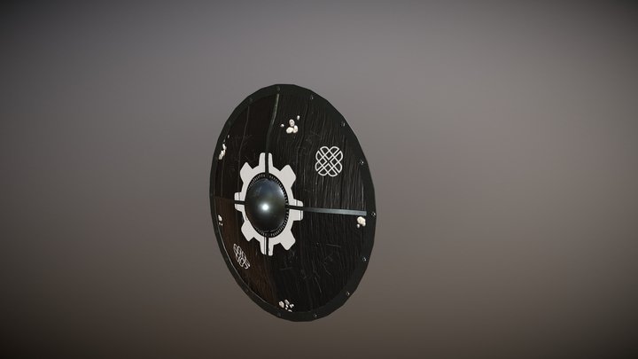 Bouclier Vicking/celtic 3D Model