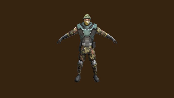 character 3D Model