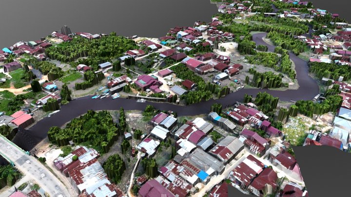 Sungai Dumai (02) 3D Model