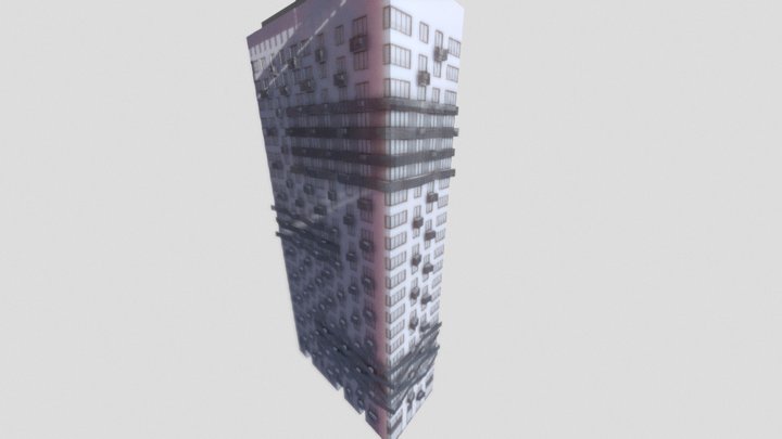 Tushino Building 3D Model