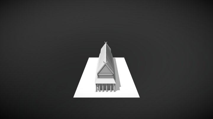 Casa Viking 3D Model
