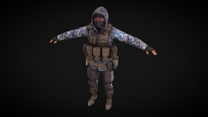 Csky from STALKER 3D Model