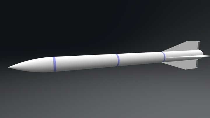 Missile 3D Model