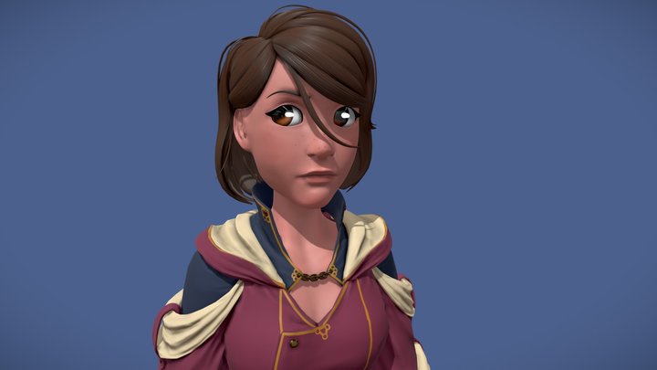 Girl 3D Model