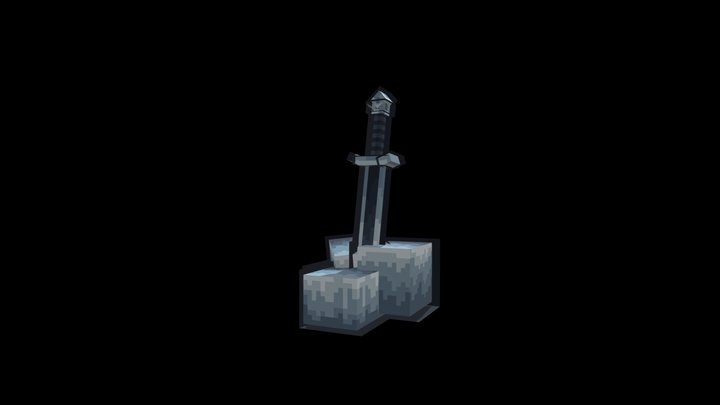 Two handed Sword   Converted 3D Model