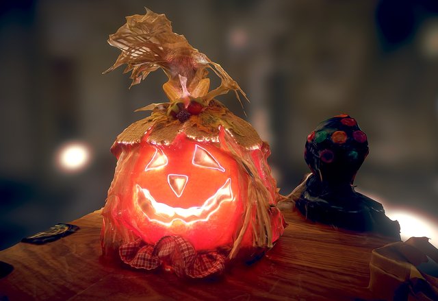 Deploy Pumpkin 3D Model