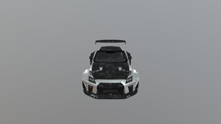 GTR_ Modified 3D Model