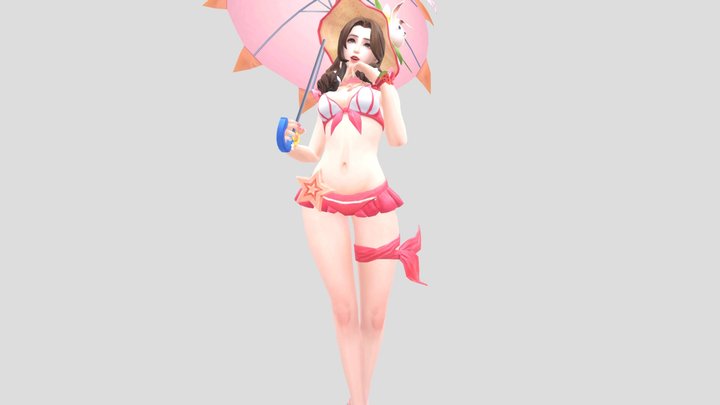 Diao Chan Summer Bash (AOV) 3D Model
