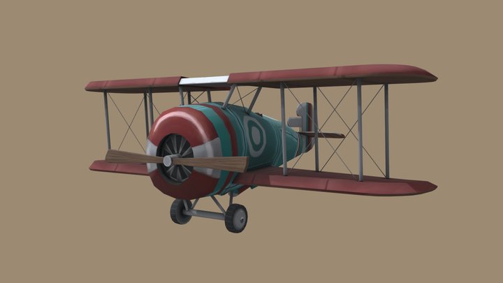 Sopwith Snipe Early 3D Model