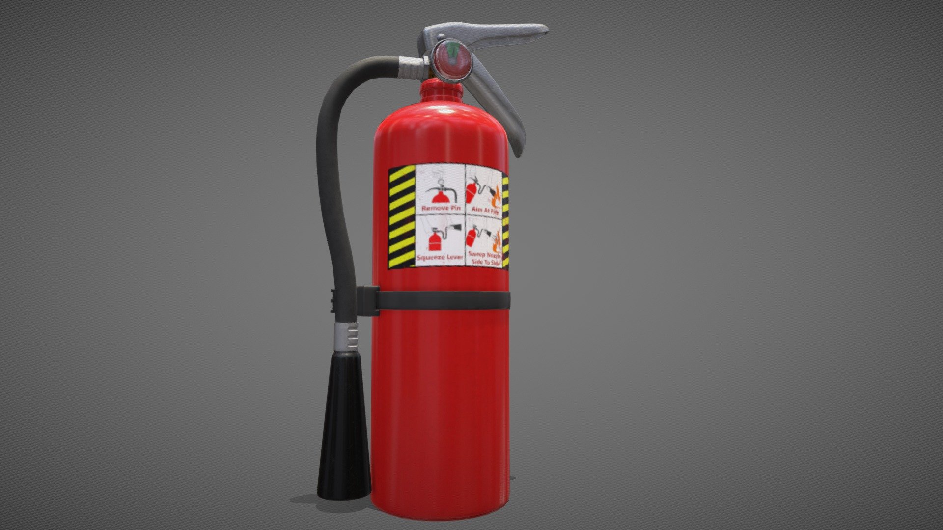 Standard Fire Extinguisher - Buy Royalty Free 3D model by Jacob Monger ...