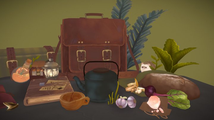 The Adventurer's Kit #AdventureKitChallenge 3D Model