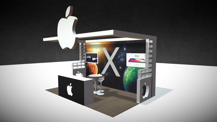 Stand Apple 3D Model