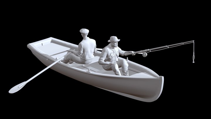 fishermen 3D Model