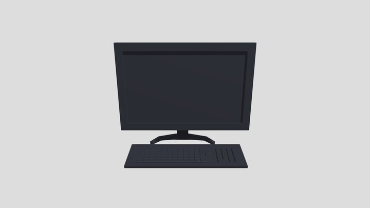 computer 3D Model