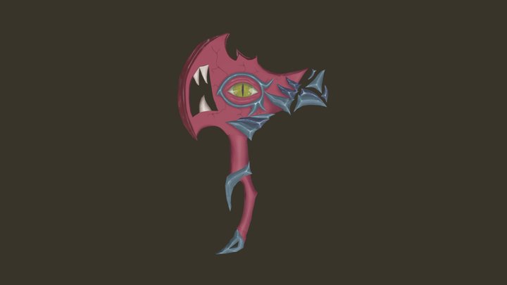 BBG2H22GDSarahBojakowski_Weapon 3D Model