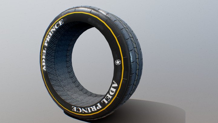 tire test 1 3D Model