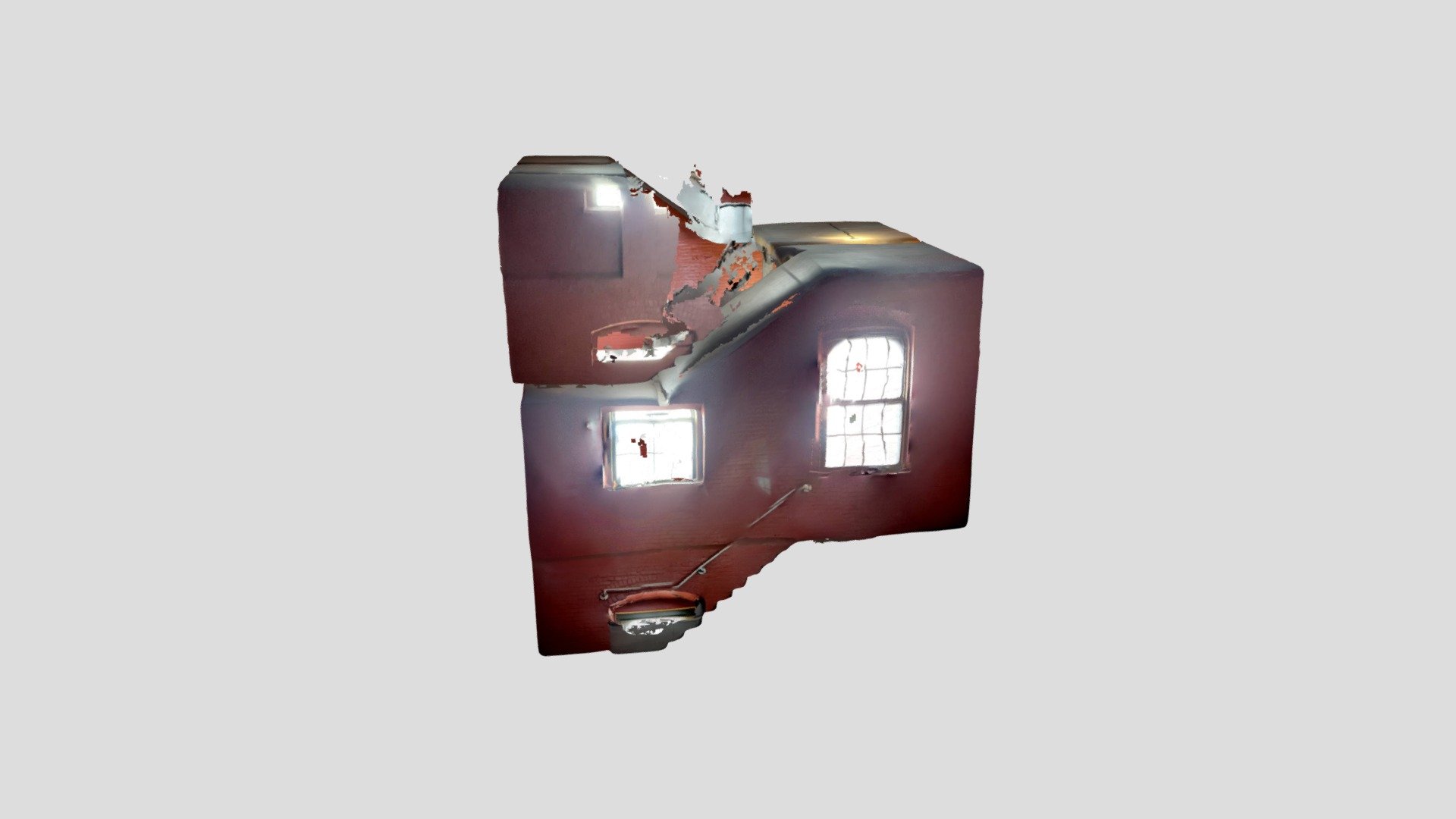 4th Floor Stairwell-poly