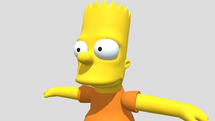 Bart FMV Model - The Simpsons: Hit & Run 3D Model