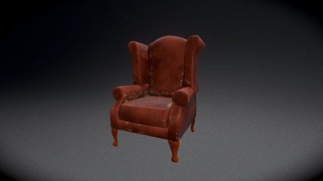 old armchair – Free 3D Model STL