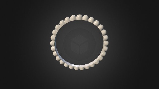 Bead Ring 3D Model