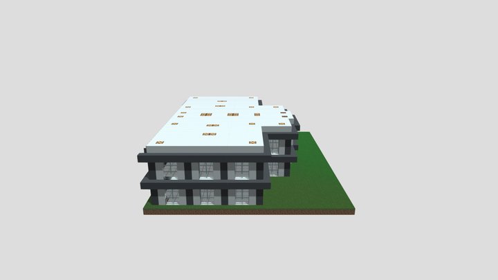 Mansion | Minecraft 3D Model