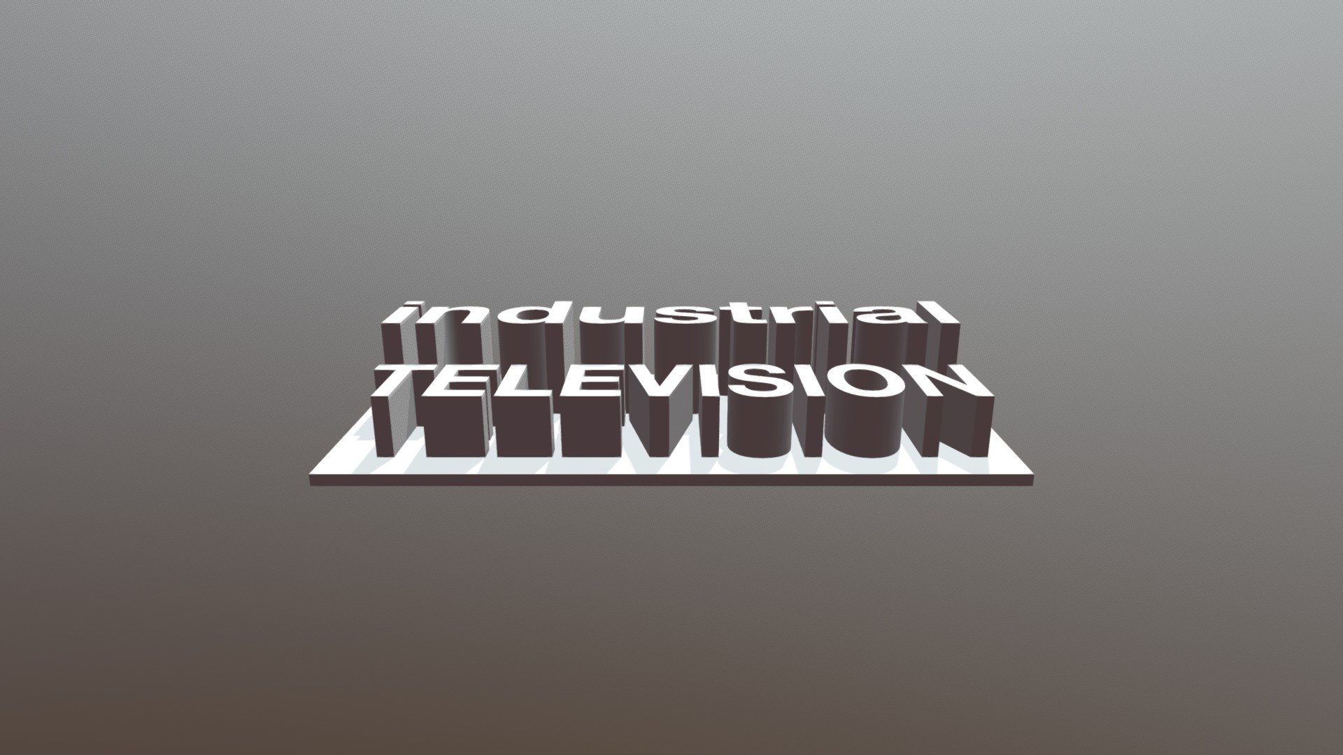 Industrial Television 3D model by assembyl [81aef7c] Sketchfab
