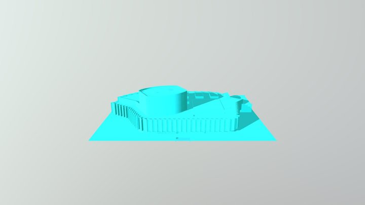 Maison des Arts et de la Culture - Créteil 3D Model