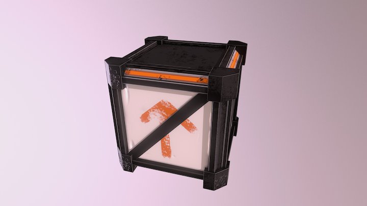 Crate sci-fi 67-01 3D Model