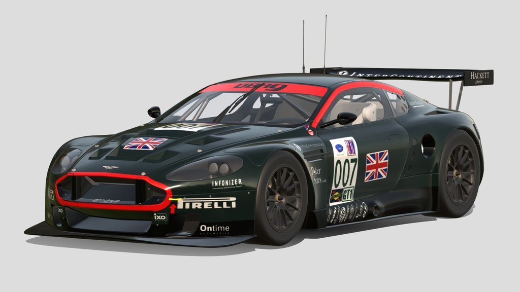2006 Aston Martin #007 Aston Martin Racing DBR9