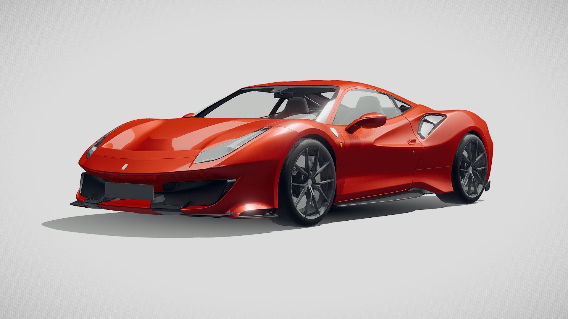 Ferrari 488 Pista 2019 lowpoly - Buy Royalty Free 3D model by SQUIR3D ...