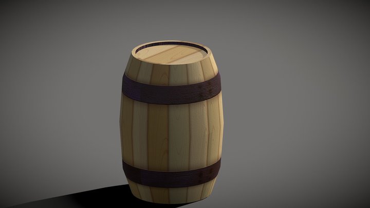 barrel 3D Model