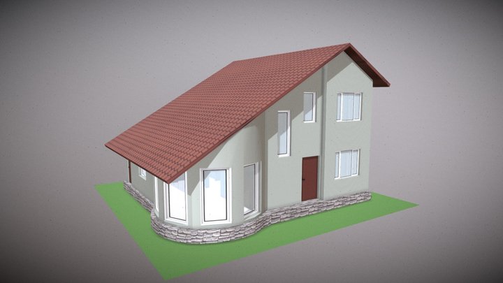 Residential building 3D Model
